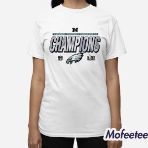 Eagles 2024 National Football Conference Champions Trophy Shirt 3