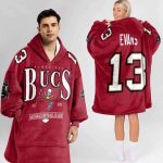 Buccaneers Evans 13 Football Unisex Blanket Hoodie