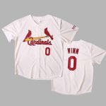 Cardinals Masyn Winn Home White Jersey 2025 Giveaway