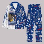 Dodgers 2024 World Series Champions Pajamas Set