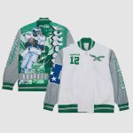 Eagles 12 Coach Dawn Staley Bomber Jacket