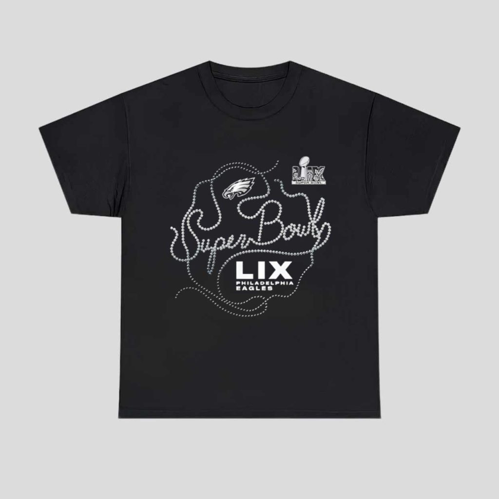 Eagles Super Bowl LIX Studded Stones Shirt 1