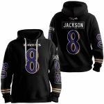 Jackson 8 Baltimore Football Unisex Hoodie