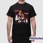 Jayden Daniels And Terry McLaurin Family Portrait Shirt