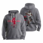 Jeremiah Smith 4 If You Play Man We're Taking A Shot Ohio State Football Hoodie