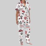 Las Vegas Dice Martini Casino Pajama Set