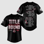 Ohio State Title Bound National Championship 2025 Jersey
