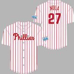 Phillies Independence Blue Cross Aaron Nola Jersey 2025 Giveaway