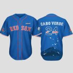 Red Sox Cabo Verdean Jersey 2024 Giveaway