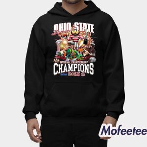 Ohio State National Championship 2025 Team Mascot Shirt 2