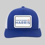 White Dudes For Harris Hat Cap