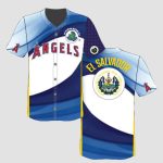 Angels Salvadoran Heritage Day Jersey 2025 Giveaway