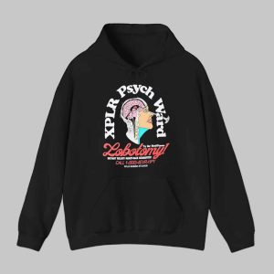 Xplr Design Studios Psych Ward Lobotomy 4EVR HPY Head Shirt 2