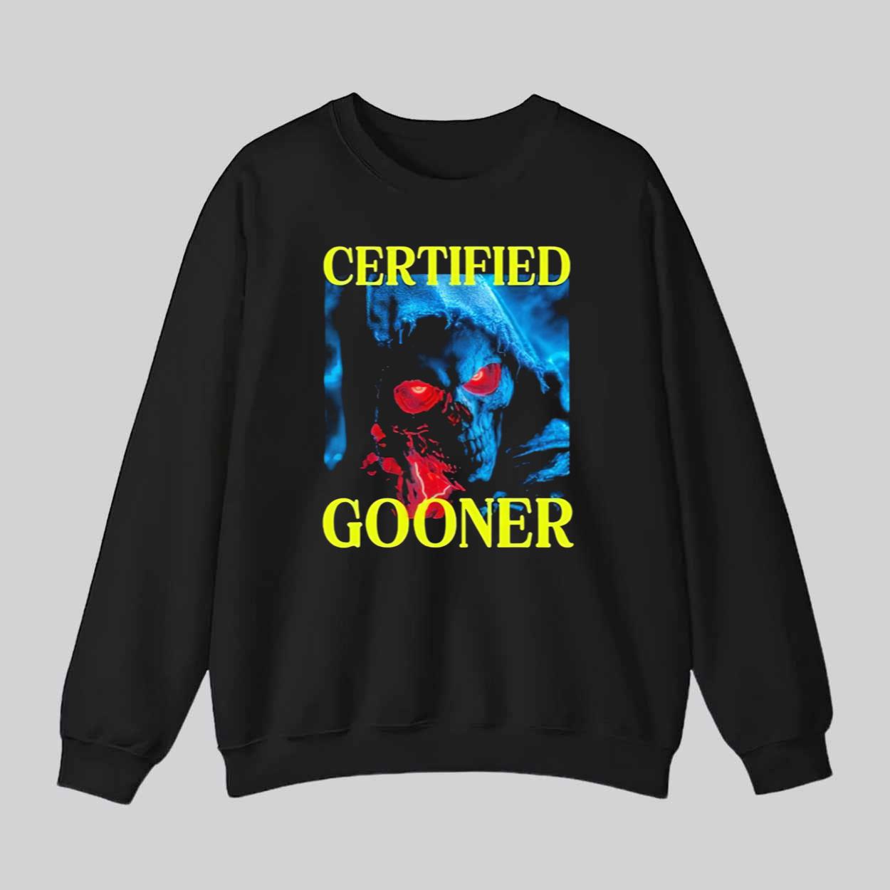 Chase Hooper Certified Gooner Shirt Chase Hooper Certified Gooner Shirt