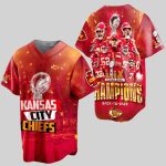 Chiefs Back To Back Super Bowl LIX Champions 2025 Baseball Jersey