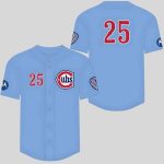 Cubs Blues Alternate Giveaway 2025 Jersey