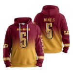 Daniels 5 Washington Football Gradient Hoodie