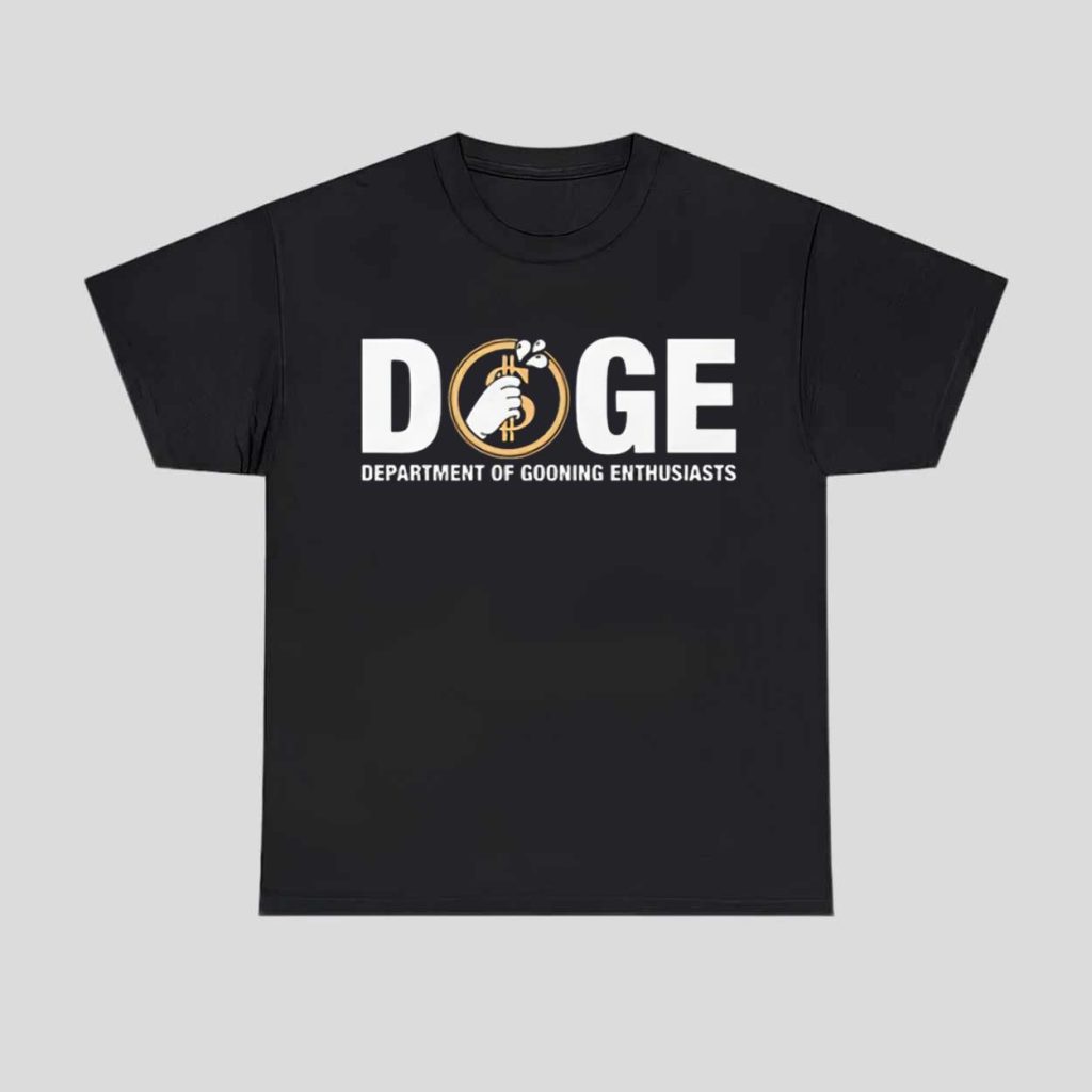 Department of Gooning Enthusiasts Shirt 1