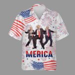 Donald Trump Dance Merica Hawaiian Shirt