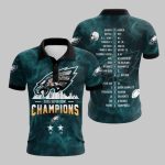 Eagles 2025 Super Bowl Champions Polo Shirt