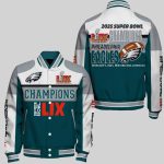 Eagles 2025 Super Bowl LIX Champions February 9 2025 Baseball Jacket