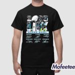 Eagles 2025 Super Bowl LIX Champions Signature Shirt