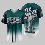Eagles Champions Super Bowl LIX 2025 Baseball Jersey
