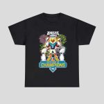 Eagles Mascot Win Super Bowl LIX Champions 2024 2025 Shirt
