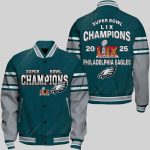 Eagles Super Bowl LIX 2025 Champions Varsity Jacket