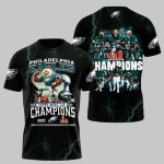 Eagles Super Bowl LIX Champions 2025 February 9 2025 Shirt
