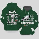 Eagles Super Bowl LIX Champions 2025 Hoodie