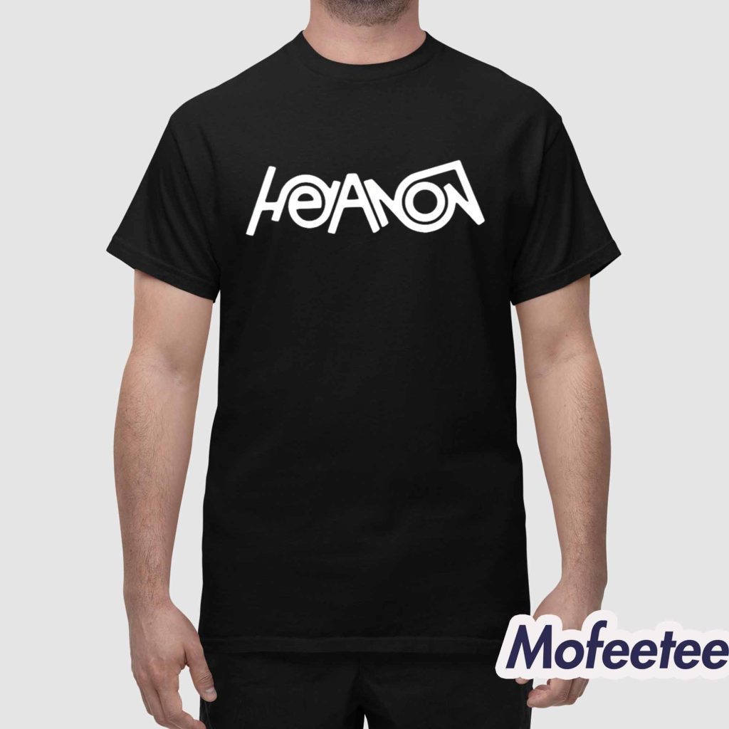 Hannah Hughes Wearing Hey Anon Shirt 1