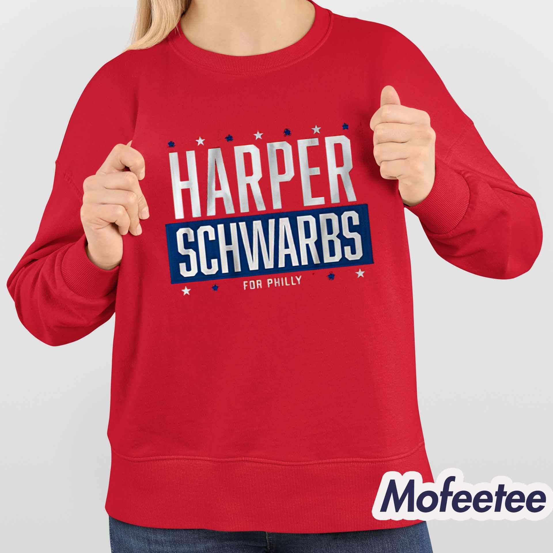 Harper-Schwarbs For Philly Phillies Shirt Harper-Schwarbs For Philly Phillies Shirt