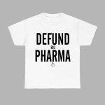 Ian Carroll Wearing Defund Big Pharma Shirt
