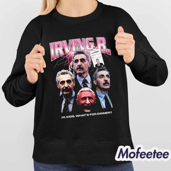 Irving B Hi Kids What’s For Dinner Shirt