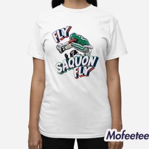 Fly Saquon Fly Eagles Football Team Shirt 3
