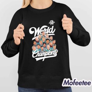World Champions Eagles Football Team shirt 4