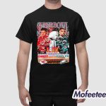 Patrick Mahomes Chiefs Vs Jalen Hurts Eagles Super Bowl LIX 2025 Caesars Shirt