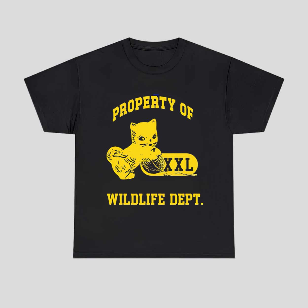 Property Of Wildlife Department Cat Shirt Property Of Wildlife Department Cat Shirt