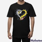 Rams Go Rams Diamond Heart Shirt