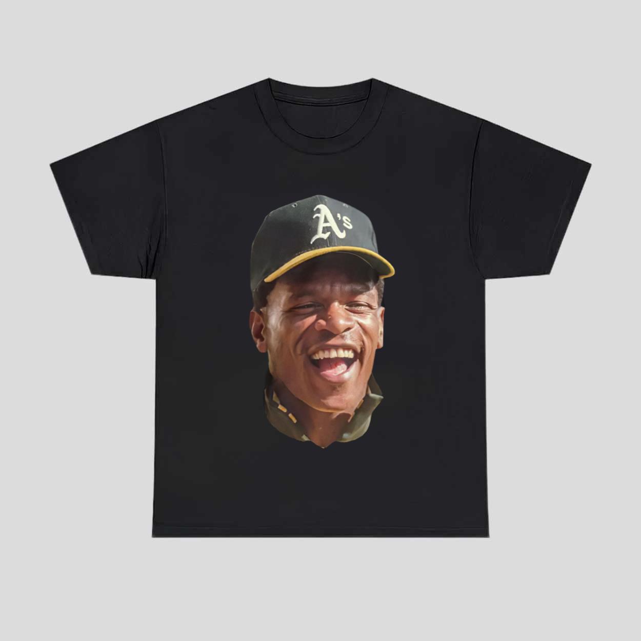 Rickey Henderson Face Shirt Rickey Henderson Face Shirt