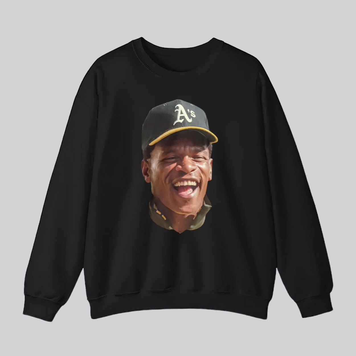 Rickey Henderson Face Shirt Rickey Henderson Face Shirt