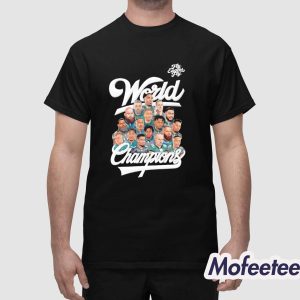 World Champions Eagles Football Team shirt 1
