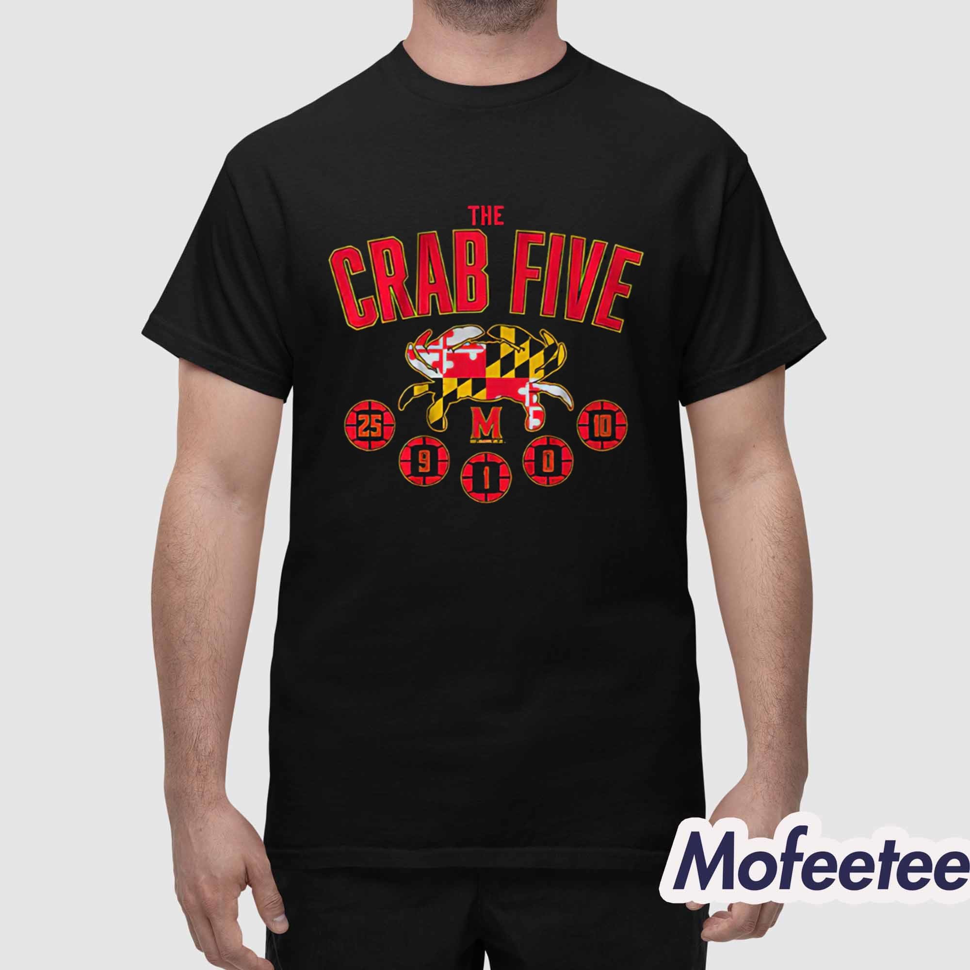 The Crab Five Crab Flag Shirt The Crab Five Crab Flag Shirt