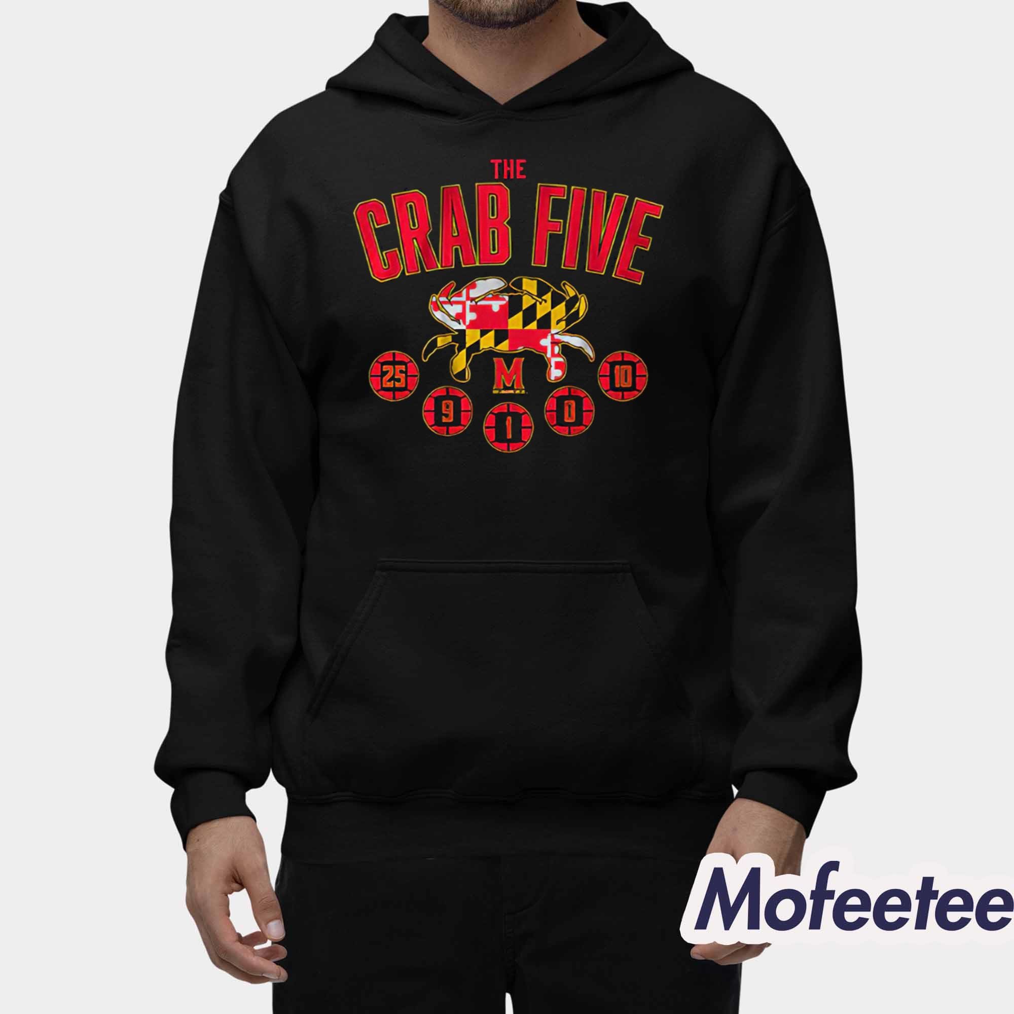 The Crab Five Crab Flag Shirt The Crab Five Crab Flag Shirt
