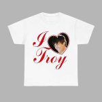 Troy Bolton Bershka I Love Troy High School De Troy Shirt