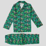 Trump Dancing Trump Irish St Patrick's Day Pajamas Set