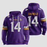 Vikings Darnold 14 Football Unisex Hoodie