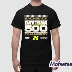 William Byron Checkered Flag Sports 2025 Back To Back 24 Daytona 500 Champion Shirt