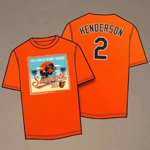 Orioles Spring Training Henderson Shirt 2025 Giveaway 2